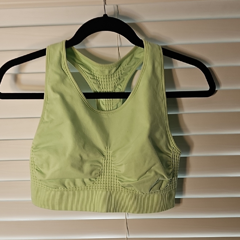 Sweaty Betty Stamina Workout Bra Mint Green Size XL